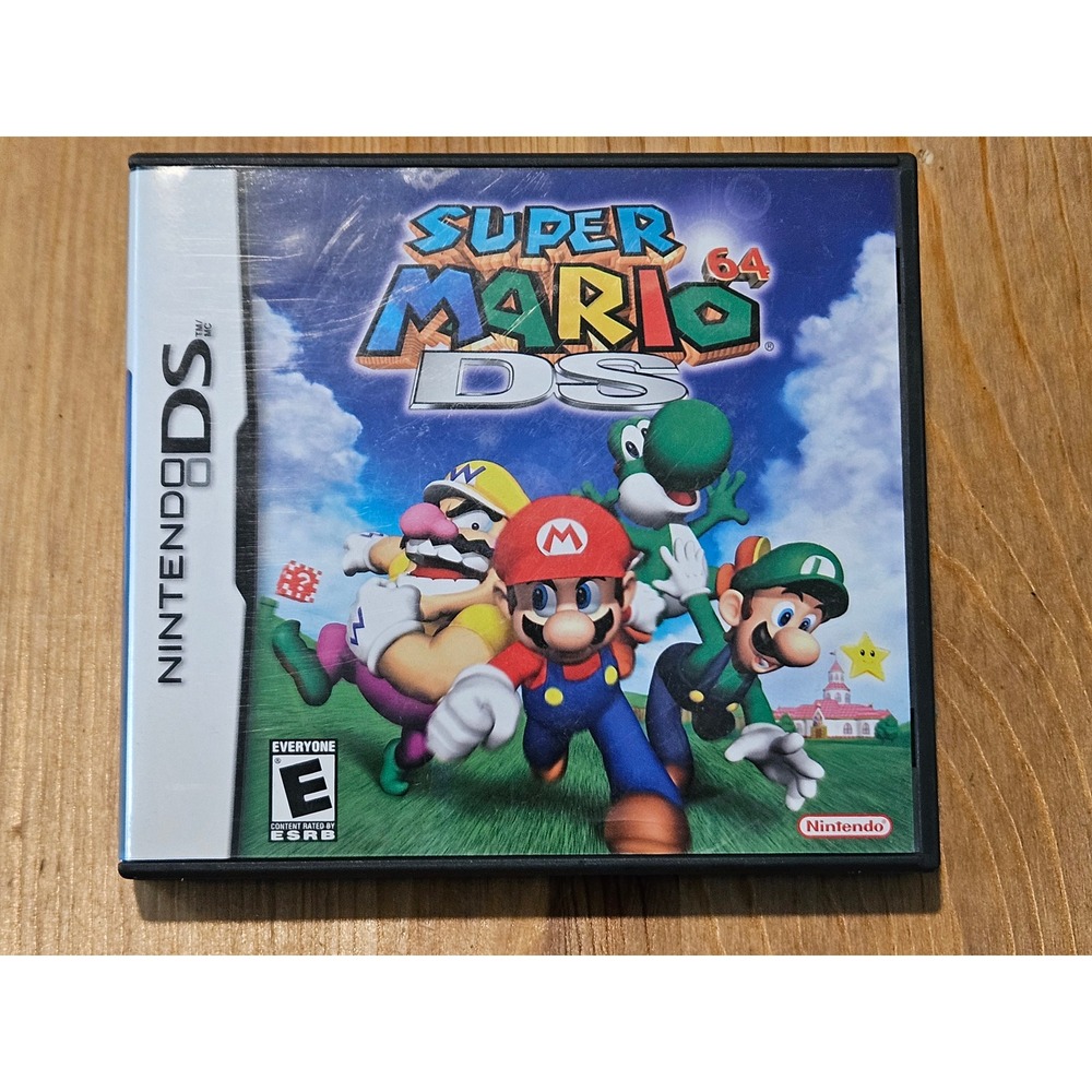 Super Mario 64 DS Nintendo DS Replacement Case and Manuals Only NO GAME